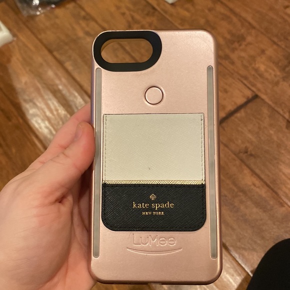 LuMee iPhone 8 Plus Case, Rose Gold - Picture 11 of 14